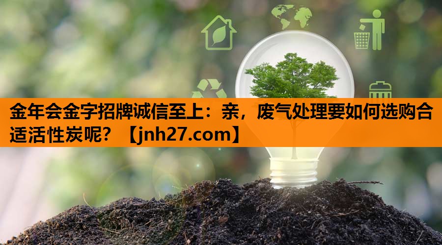 金年会金字招牌诚信至上：亲，废气处理要如何选购合适活性炭呢？